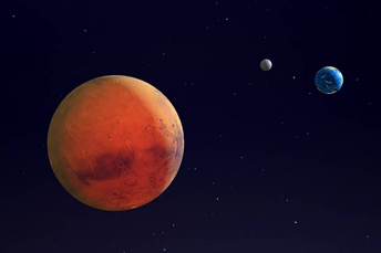 Marte, planeta rojo