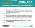 Apúntate a nuestra jornada “Propuestas y soluciones a la pobreza energética”, Madrid, 23 de noviembre