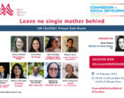 Participa en el webinar internacional “No dejar atrás a ninguna madre soltera”