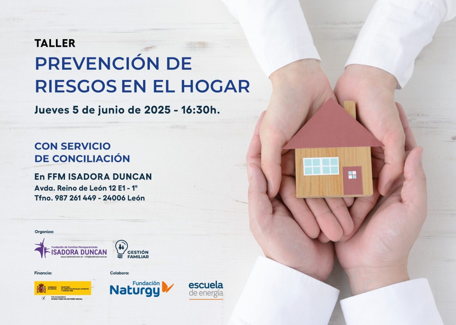 Taller Prevención de Riesgos en el Hogar